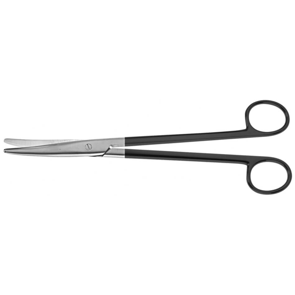 Mayo-Carroll Scissors, Tungsten Carbide, Beveled Blades, 9" (23.0 Cm), Curved